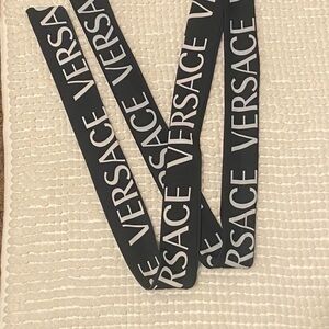 Versace Monochrome Logo Strap